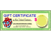 Gift Certificate $ 1.00 Gift Certificate $ 1.00