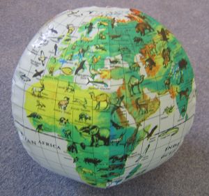 Inflatable Globe - Animals Inflatable Globe - Animals